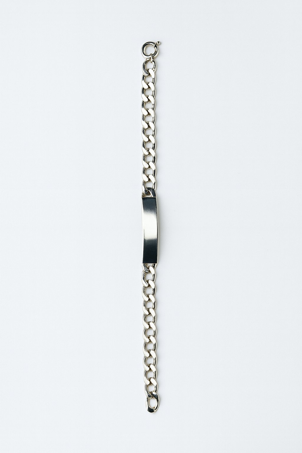 Pulsera de Plata 950 para Caballero con Enlace Cubano y Platina Personalizable - Image 2