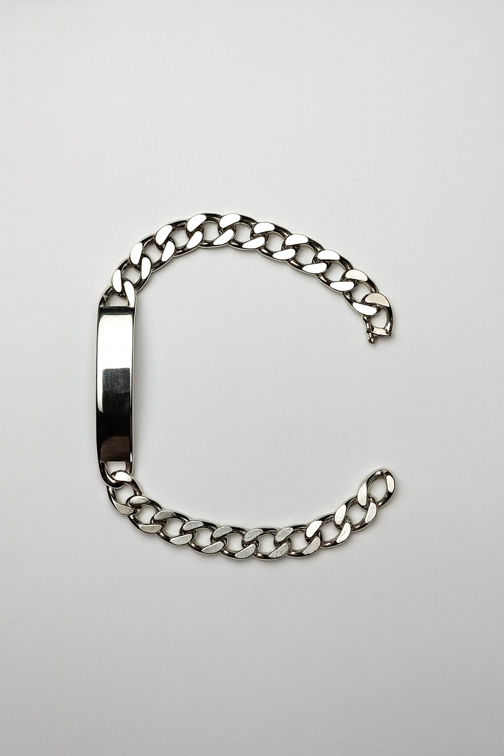 Pulsera de Plata 950 para Caballero con Enlace Cubano y Platina Personalizable - Image 5