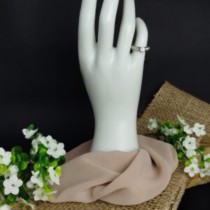 Anillo Unisex en Platino 900 con Diamantes 1.14 ct Totales – Color G / Claridad VS2 / Talla 4.5