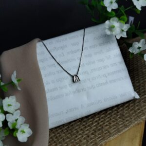 Cadena en Platino 850 con Eslabones Circulares – 5.54 g / 50 cm / Diseño Clásico