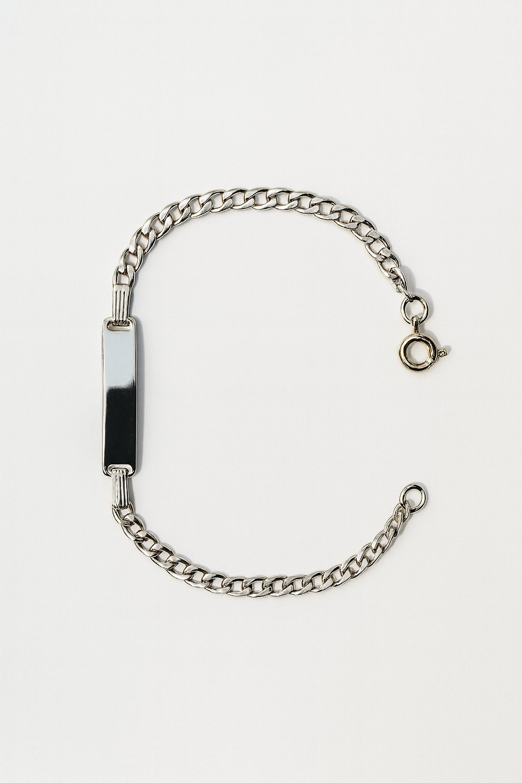 Pulsera en Plata 950 con Enlace Cubano y Platina Grabable - Image 5