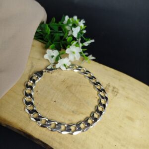 Pulsera Cubana Gruesa en Plata 950 – 30.16 g (21.6 cm)