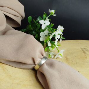 Anillo de Plata 950 Unisex Liso sin Diseño – 1.53 g (Talla 8.5)