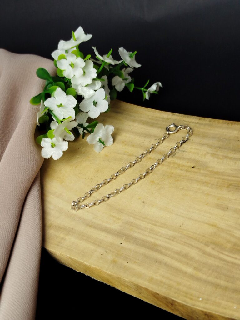 Pulsera de Eslabones Ovalados en Plata 950 – 1.43 g (17.5 cm)